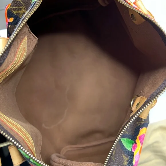 LOUIS VUITTON Steven Sprouse Monogram Roses Speedy 30 Limited Edition 2008 - Picture 8 of 16